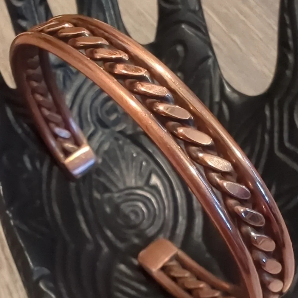 Southwest Artisan Handmade Copper Twist Cuff